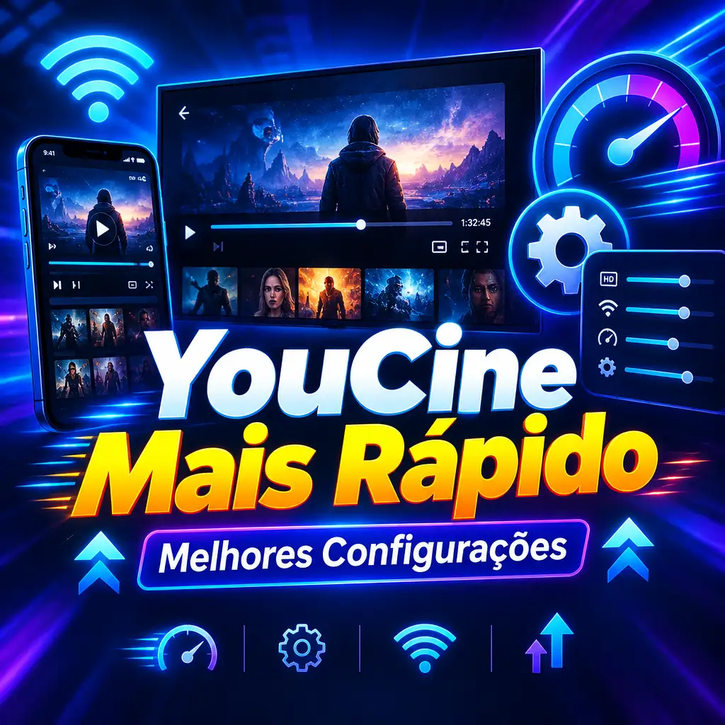 Melhores configurações para o desempenho do YouCine